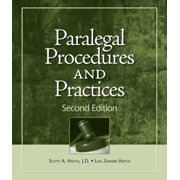 Paralegal Procedures and Practices [Paperback - Used]