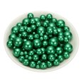 thumbnail image 3 of Uxcell 300Pcs Perla Falsa para Manualidades, Perlas Redondas Sin Agujero de 8/14/20mm, Verde, 3 of 5