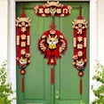 thumbnail image 5 of Tachiuwa 2024 Chinese New Year Decoration /Lunar New Year Chinese Couplets, Stickers ,Spring Festival Couplets for New Year, 5 of 7