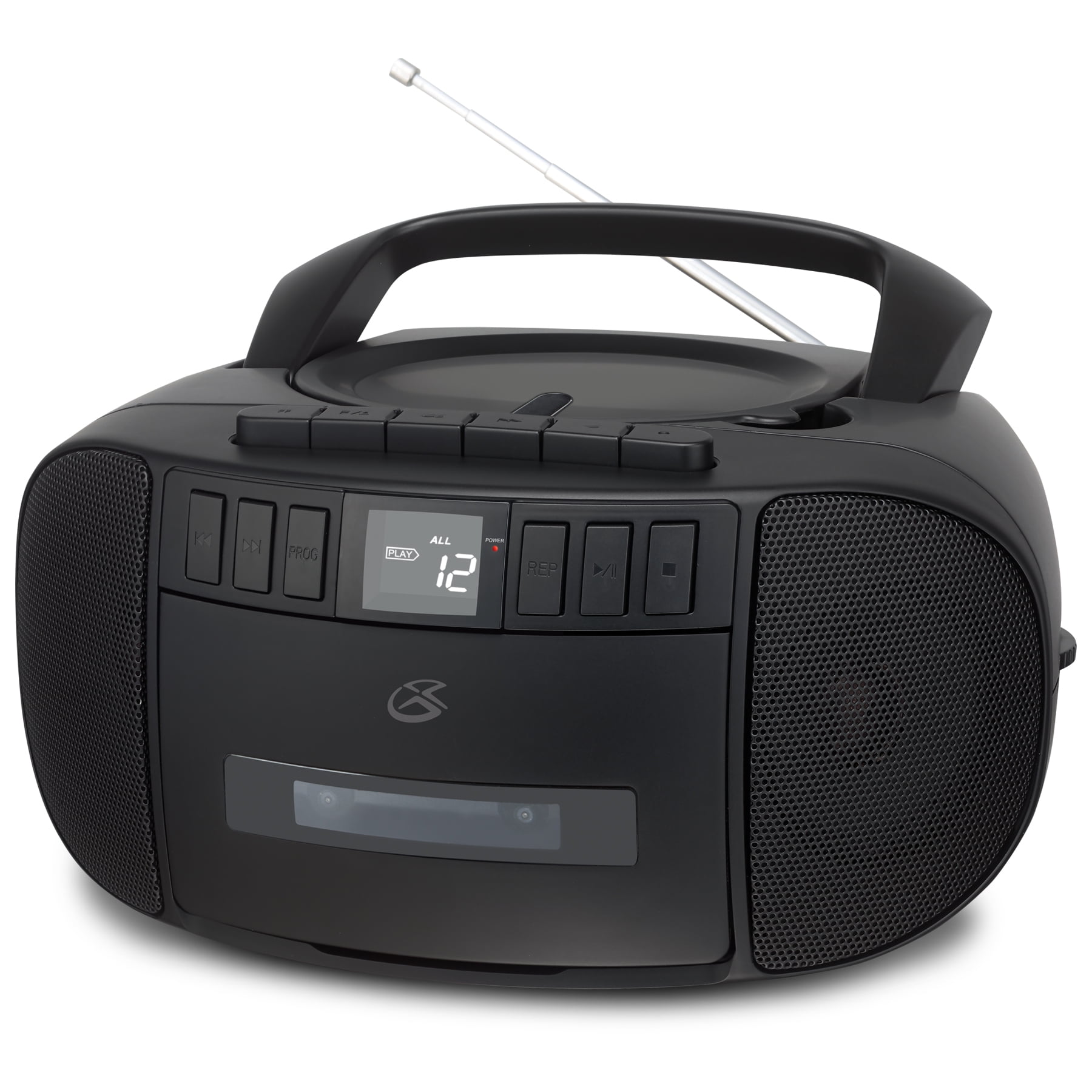 Gpx Radio Boombox With Cd And Cassette Bca209b Walmart Com