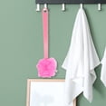 thumbnail image 5 of Unique Bargains Double Sided Long Handle Bath Brush for Bath Pink, 5 of 6