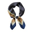 thumbnail image 4 of Miaoju Silk Women Small Square Neck Scarfs Lightweight Headscarf Printed Neckerchief Gift Packed, 4 of 4