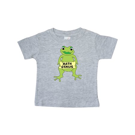 

Inktastic Math Genius Frog Gift Baby Boy or Baby Girl T-Shirt