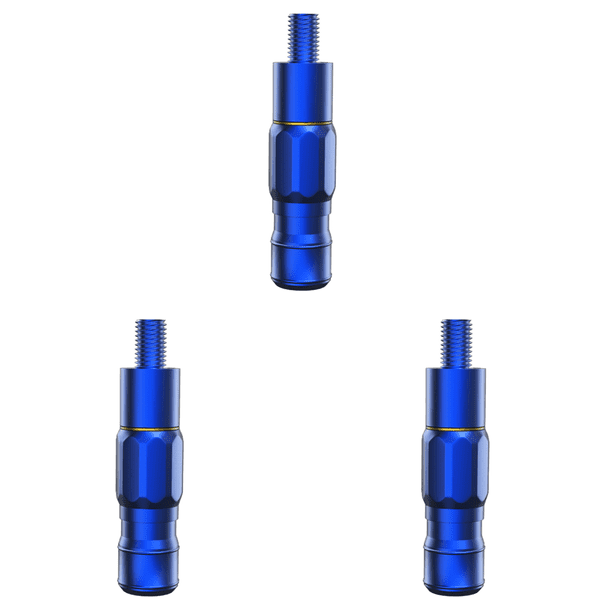 Conector Copia Red Linhu Cabezal Copia Red Pesca Junta Liberación Rápida Metal Conector Poste Copia Red Accesorios Pequeños Al Por Mayor (azul)