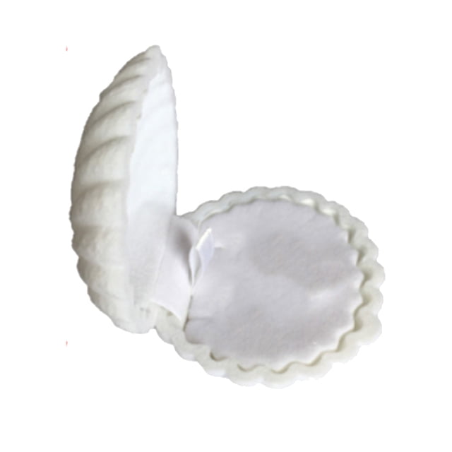 Caja de joyería Minnieouse con forma de concha fiesta de compromiso anillo de boda pendientes almacenamiento contenedor de exhibición color blanco AP016026-02