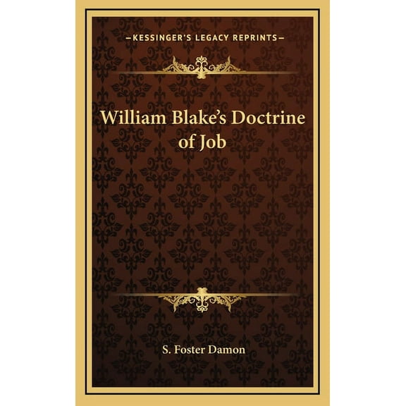 William Blake's Doctrine of Job, (Hardcover)