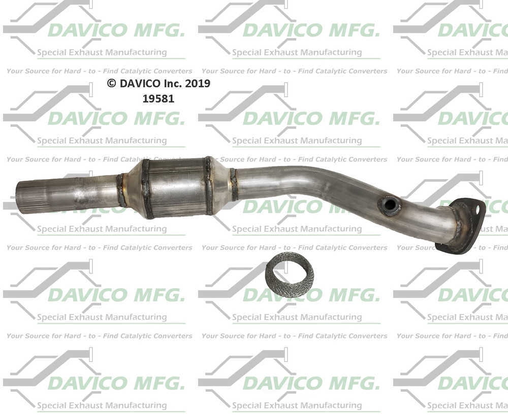Davico Mfg 19581 Direct-Fit Catalytic Converter