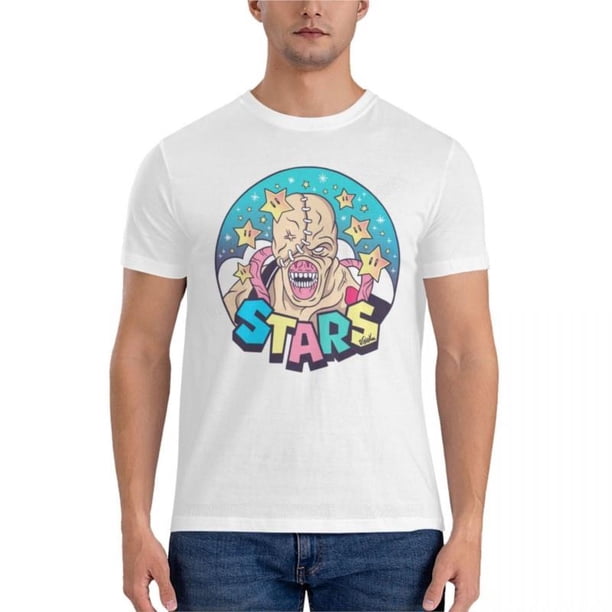 Camiseta de verano para hombre camisa clásica con estampado de Nemesis STARS estilo hip hop vintage