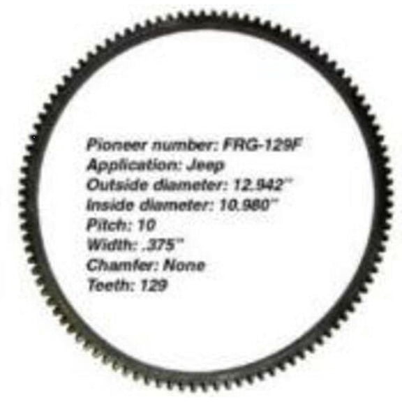 Pioneer FRG-129F Flywheel Ring Gear