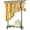 Black, variant on Double Rods Clothes Rack, Sturdy Rolling Clothing Rack, Portable Clothing Racks for Hanging Clothes - Metal Garment Rack Wardrobe Coat Rack for Bedroom Laundry Living Room, Gold