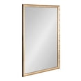 thumbnail image 1 of Kate and Laurel Illiona Transitional Rectangle Wall Mirror, 24 x 36, Gold, Modern Glam Rectangular Statement Mirror with Metallic Finish and Textured Frame, 1 of 8