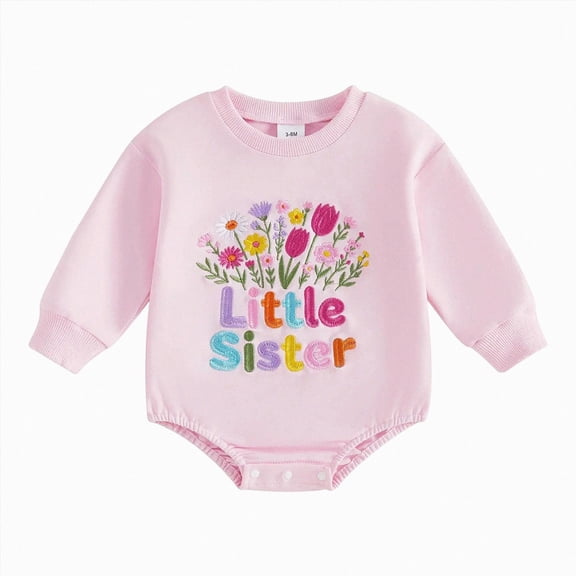 12-18 Months Newborn Baby Romper Spring Fall Long Sleeve Crawling Outfit Bodysuit Warm Home Wear
