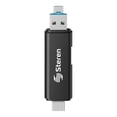 thumbnail image 1 of Lector microSD/ USB 3 En 1 OTG USB-685 Steren, 1 of 3