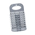 thumbnail image 2 of Cesta de ropa plegable colgante con ganchos sin rastro, estilo moderno para Gris, 2 of 8
