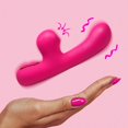 thumbnail image 4 of Bang! G-Spot Rabbit Rechargeable Silicone G-Spot Vibrator, Pink, 4 of 7