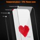 thumbnail image 2 of KAIYANG Funda para teléfono Huawei P60 con vidrio templado antiarañazos y estampado de patrón de PC y TPU, estilo L, multicolor, 2 of 5