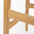 thumbnail image 6 of GDF Studio Elise Mid Century Modern Upholstered Wood 3 Piece Bar Set, Dark Gray and Oak, 6 of 14