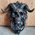 thumbnail image 3 of Figura de calavera de oveja para colgar en la pared, decoración gótica macabra de ovejas Grande, 3 of 9