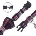thumbnail image 2 of LAICAIW Breakaway Cat Collar with Bells-2 Pack Cat Collar with Bells, Cat Collars with Bandana, Accessories for Pet Collars, Adjustable for Cats and Small Dogs (Red and White), 2 of 6