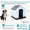 thumbnail image 4 of dognut - Casa para Perro Extra Grande c/Suelo Elevado (123 * 110 * 114 cm), 4 of 7