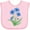 AD-Pink, variant on Inktastic Cornflower Boys or Girls Baby Bib