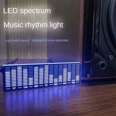 LED Sound-Controlled Music Spectrum Display Pickup Ambient Light Atmospheric Rhythm Light