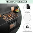 thumbnail image 6 of Renewold Stove Cover for Glass Stove Top Scratch Resistant Stove Top Cover Heat Resistant Mat Foldable Cooktop Cover Extra Kitchen Space, 29 x 21 Inch, Rooster Floral Colorful, 6 of 7