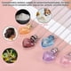 thumbnail image 4 of Collar de vial Uxcell, colgante de botella de perfume de vidrio en forma de corazón de acero inoxidable, colgante de urna para cenizas, 4 of 6