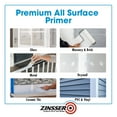 thumbnail image 5 of White, Zinsser Bulls Eye Water-Based 1-2-3 For All Surfaces Primer- 2000, 5 Gallon, 5 of 9