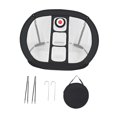 thumbnail image 3 of Accesorios de red de chippes de golf, fácil de instalar, al aire libre de interiores plegables portátiles para el juego de práctica del patio trasero, conjunto de 4, 3 of 8