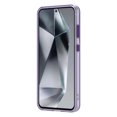 thumbnail image 3 of Candy Color Translucent Phone Case for Samsung Galaxy S24 FE, Compatible with MagSafe - Ultra Slim Lightweight Shockproof Protective Anti-Yellow Phone Cover Designed for Galaxy S24 FE, Purple, 3 of 6