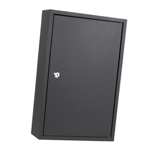 Caja de seguridad para 48 llaves Perfecl organizador de llaves montado en la pared 30 cm x 10 cm x 46 cm