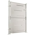 thumbnail image 3 of vidaXL Garden Gate 39.4"x59.1" Stainless Steel, 3 of 6