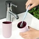 thumbnail image 1 of Vaso De Plástico Vaso de plástico rosa de 1 pieza para cepillo de dientes,vaso de enjuague bucal de gran capacidad para el baño,vaso reutilizable para beber en el hogar. Rkxzt, 1 of 8