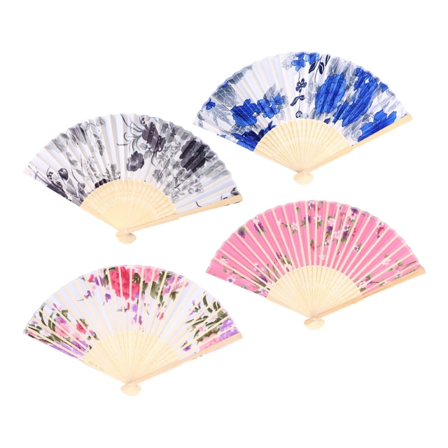 Abanicos Plegables Florales De Mano, Abanico De Mano Plegable Aspecto Exquisito Para Exteriores Para Mujeres Para Decoraciones De Pared Para Fiestas De Té Para Jóvenes ANGGREK EF1218