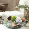 thumbnail image 5 of Couronne Co. Recycled Glass Bowl - Clear Fresh Fruit, Snack, Dessert, Party Serving Bowl - 13 1/2 inches, 5 of 7