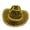 Yellow, variant on Womens Mens Cowboy Hat Light Up Flashing LED Brim Fun Light Up Hat For Wedding Prom Birthday Party Halloween Christmas Yellow ONE SIZE