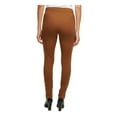 thumbnail image 2 of CALVIN KLEIN Womens Brown Stretch Skinny Pants S, 2 of 5