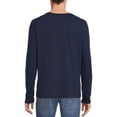 thumbnail image 4 of George Men's Crewneck Tees with Long Sleeves, 3-Pack, 4 of 5