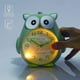 thumbnail image 2 of Reloj Despertador De Búho para Niños, Reloj Despertador con Luz Nocturna,Verde, 2 of 3