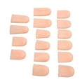thumbnail image 1 of Dedal De Silicona, Protectores De Dedos Resistentes Al Desgaste, Diseño De Orificio Suave Para Activar Los Dedos, 1 of 7