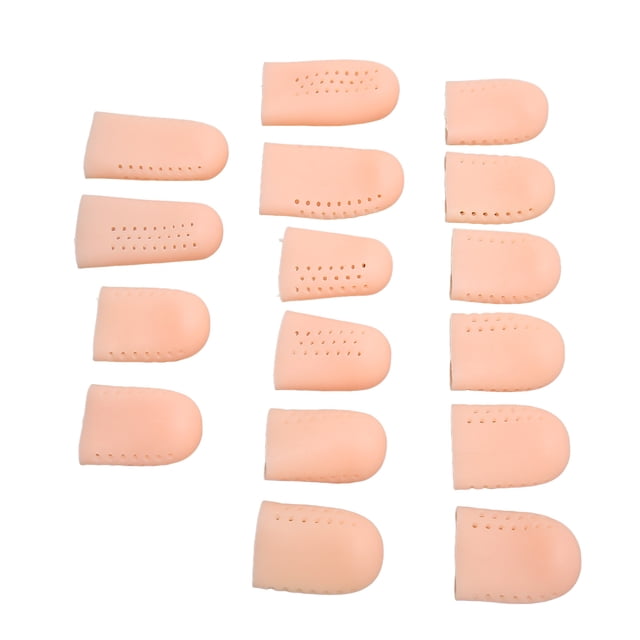 Dedal De Silicona, Protectores De Dedos Resistentes Al Desgaste, Diseño De Orificio Suave Para Activar Los Dedos
