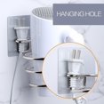 thumbnail image 3 of Innovative High QualityStainless Steel Hair Dryer Rack Wall Mounted Waterproof Storage Shelf Bathroom Supplies, 3 of 5