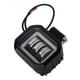 thumbnail image 3 of Luz de trabajo LED de 3,5 pulgadas, 6000 K, 30 W, impermeable, cuadrada, con forma de ojo de ángel, para coche, ATV, barco, vehículo todoterreno (luz ámbar), 3 of 14