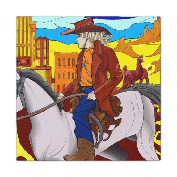 Frontier Townscape Vision - Canvas