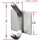 thumbnail image 5 of ZUNTO Gancho para Toallas/Ganchos Adhesivos - Ganchos de Pared para Colgar Ganchos para Baño SUS 304 Acero Inoxidable Cepillado, 4 Paquetes, 5 of 5