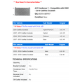 thumbnail image 2 of A/C Condenser 1 - Compatible with 2002 - 2010 Cadillac Escalade 2003 2004 2005 2006 2007 2008 2009, 2 of 2