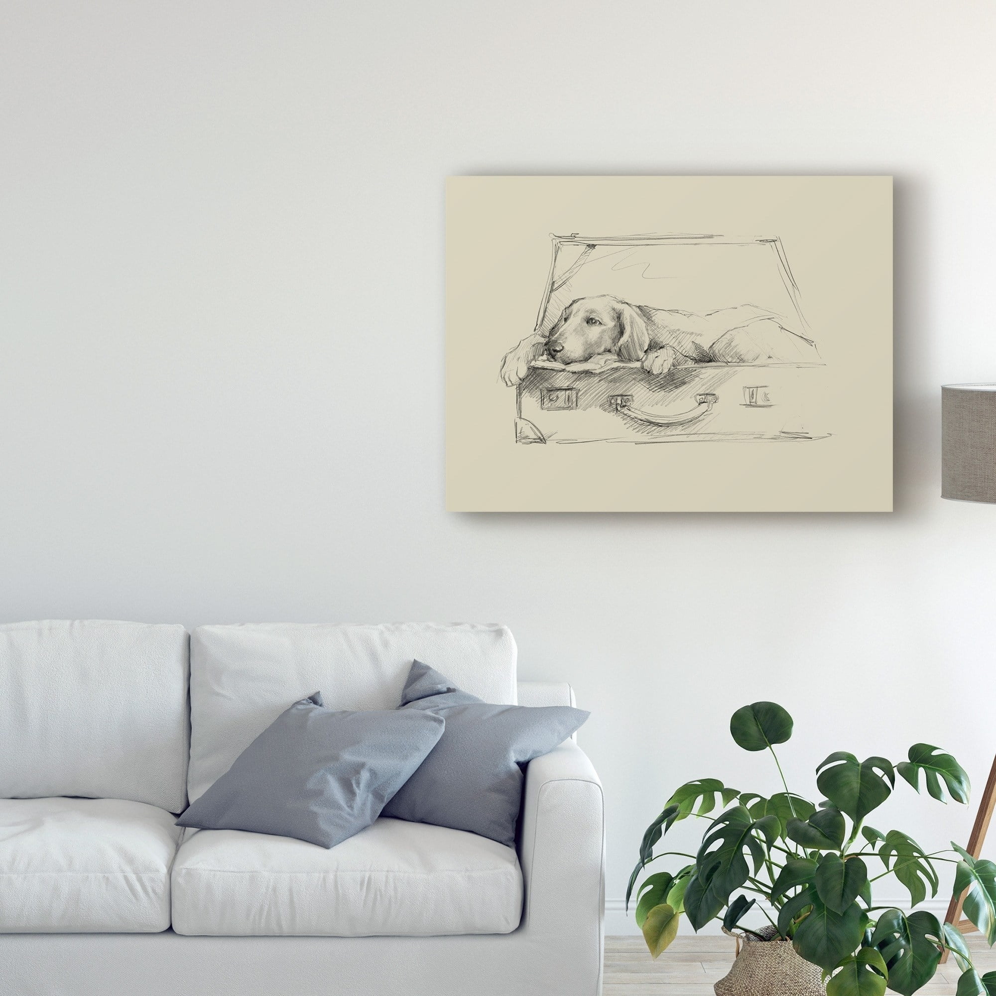 Trademark Fine Art 'Stowaway III' Canvas Art by Ethan Harper