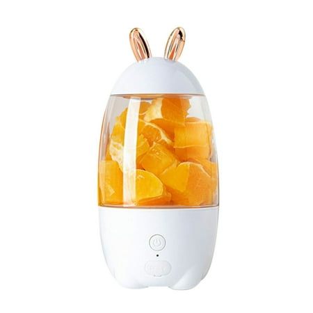 

KAOU Lovely Rabbit Household Portable USB Rechargeable Juicer Cup Fruit Blending Mixer