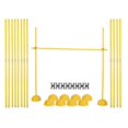 thumbnail image 1 of Champion Sports PLYOHRSET Agility Hurdle Set, Yellow, 1 of 3